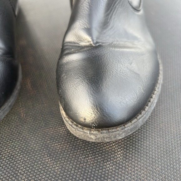 Wanted Women's Black Size 9 Boots With Zipper Lace Up Buckle Accents LadyLuck - Picture 9 of 11